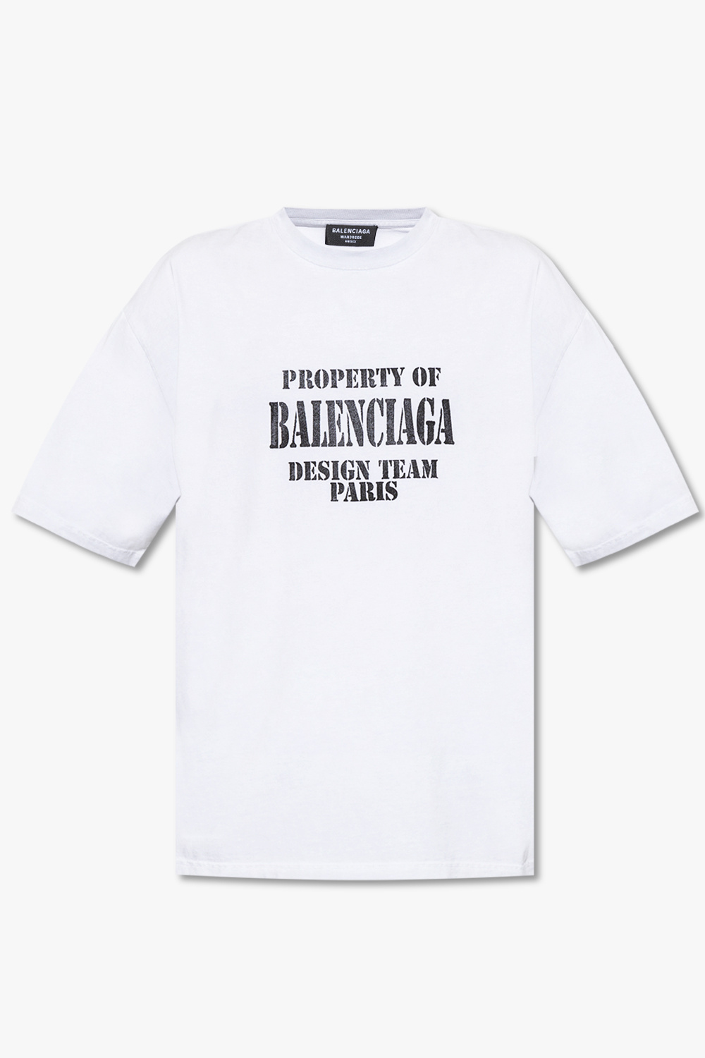 Balenciaga logo dress shirt deals